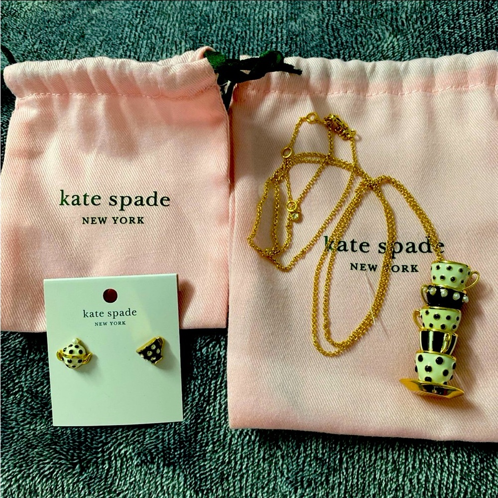 Kate Spade tea and cup set